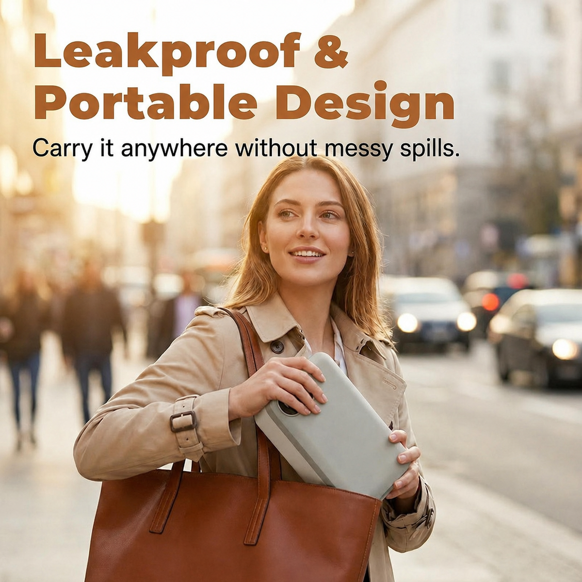 RECHARGEABLE Portable electric lunch box with self-heating 🔋🌡️