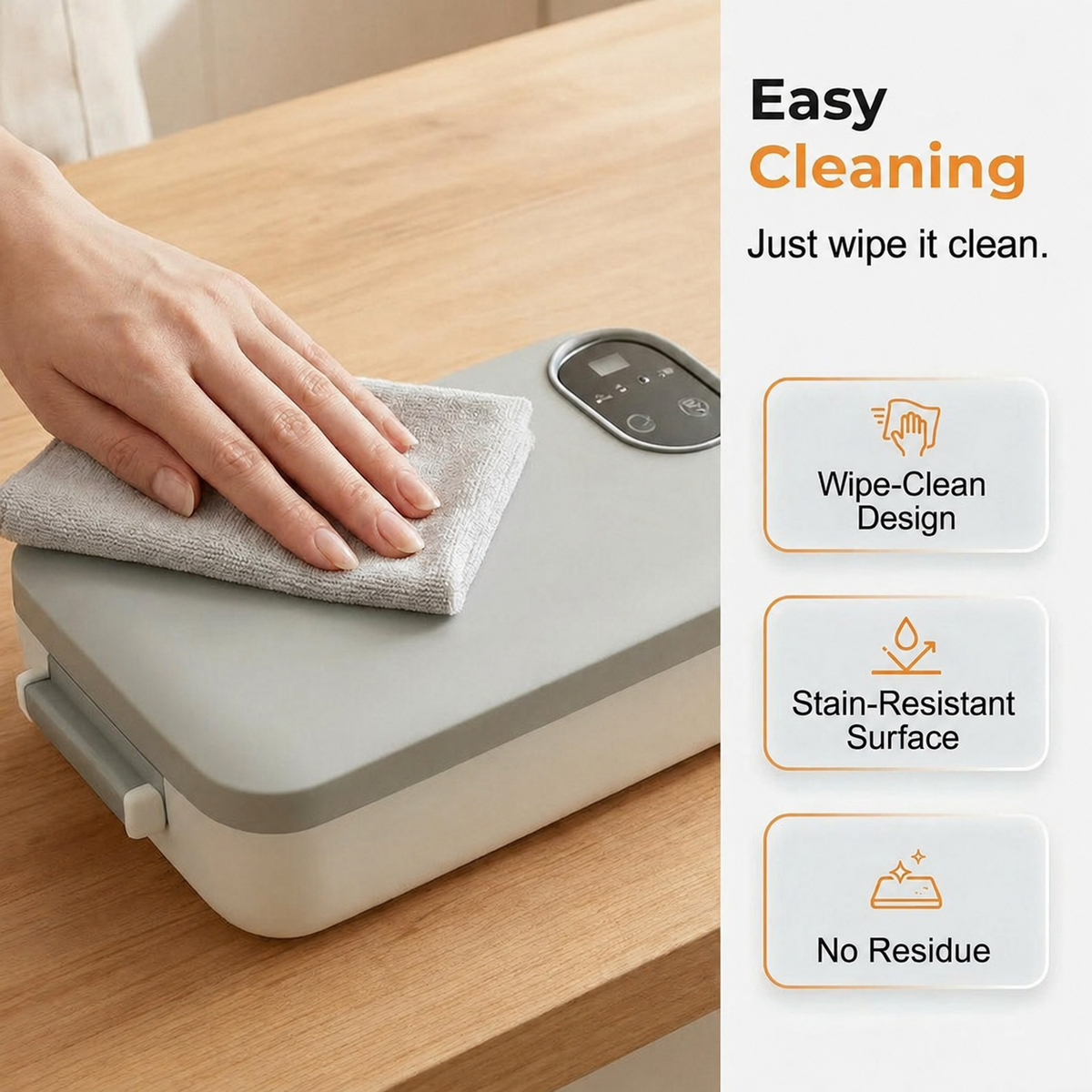 RECHARGEABLE Portable electric lunch box with self-heating 🔋🌡️