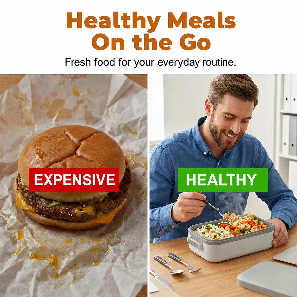 RECHARGEABLE Portable electric lunch box with self-heating 🔋🌡️
