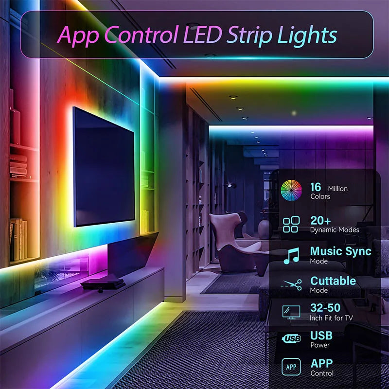 RGB LED Strip Lights