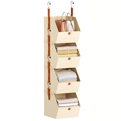 4-Tier Hanging Closet Organizer
