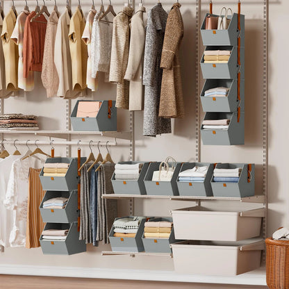 4-Tier Hanging Closet Organizer