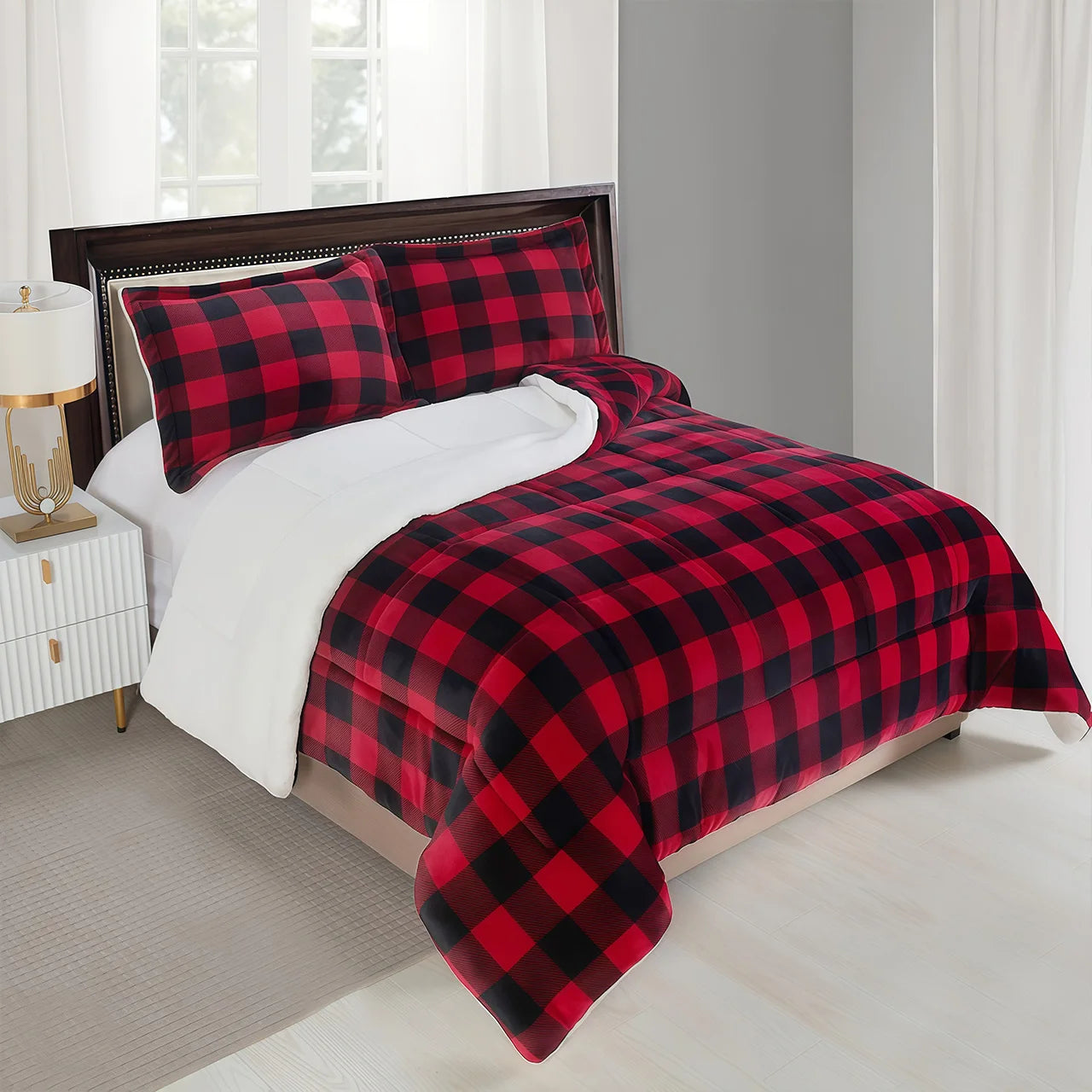 Soft Sherpa Faux Fur Throw Blanket