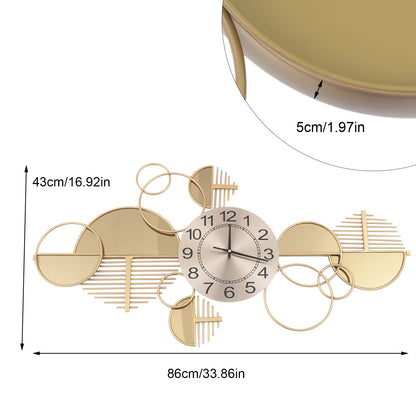 Creative Metal Decorative Wall Clock