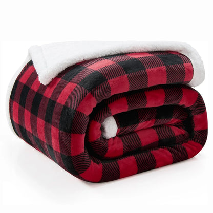 Soft Sherpa Faux Fur Throw Blanket
