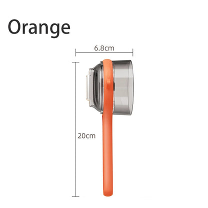 Storage Peeling Knife Splash Prevention Washable With Storage Bucket Fruit Peeler Tools Planing Knife Scraper Kitchen Gadgets